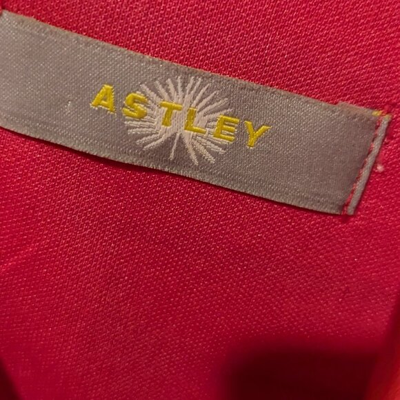 Astley Barbie pink striped sequin mini-dress-Size 2 - Picture 5 of 5